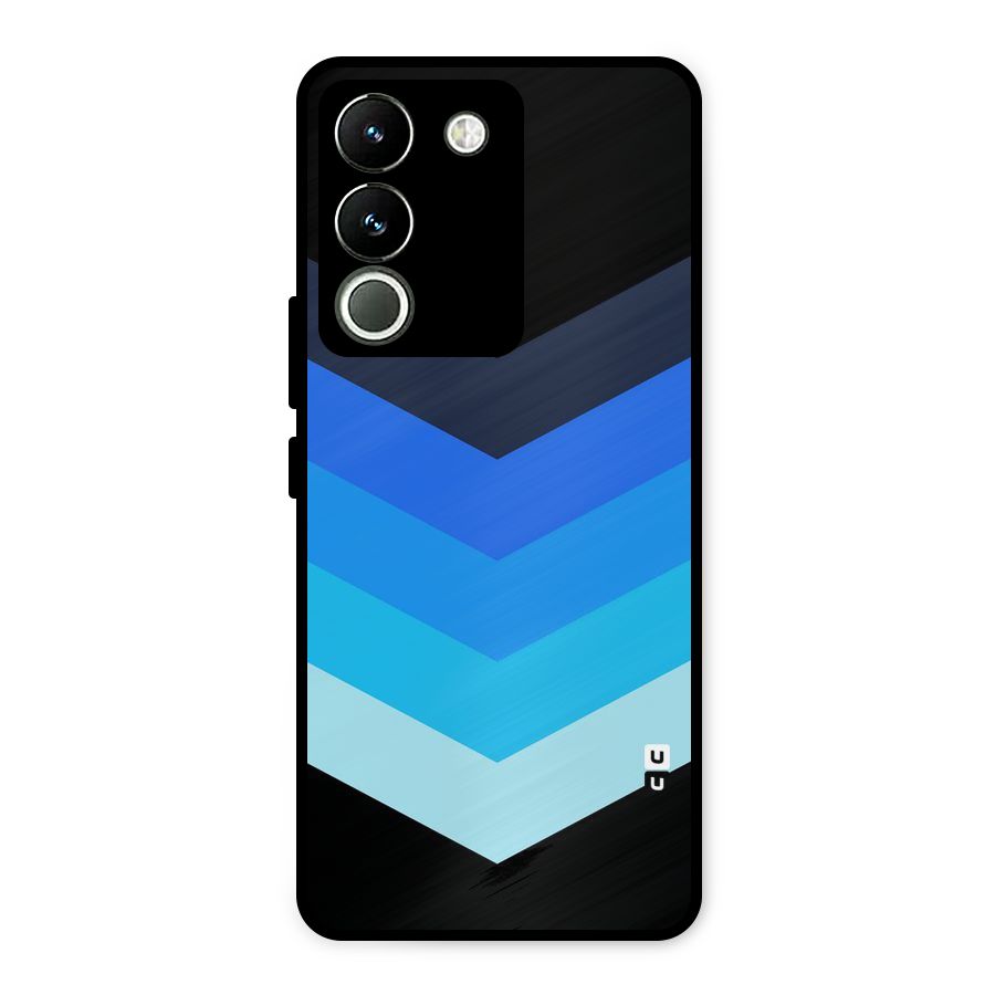Shades Colors Metal Back Case for Vivo Y200