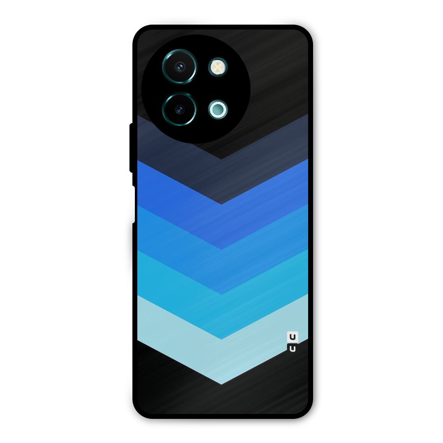 Shades Colors Metal Back Case for Vivo Y58