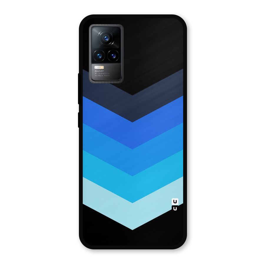 Shades Colors Metal Back Case for Vivo Y73