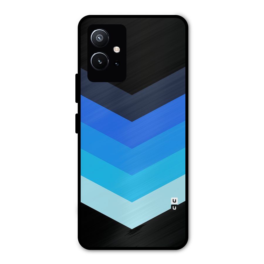 Shades Colors Metal Back Case for Vivo Y75 5G