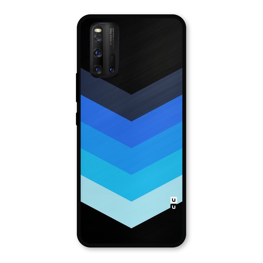 Shades Colors Metal Back Case for iQOO 3