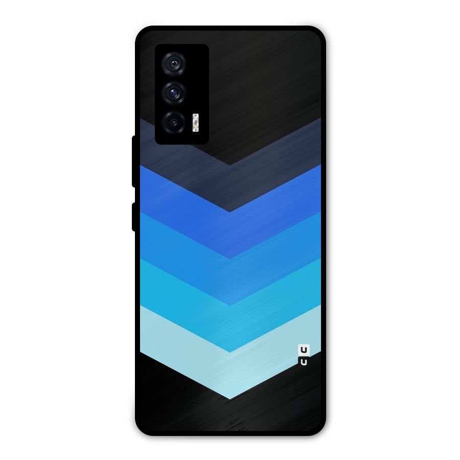 Shades Colors Metal Back Case for iQOO 7 5G