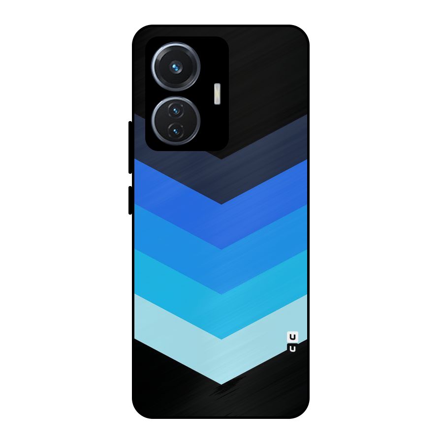 Shades Colors Metal Back Case for iQOO Z6 44W