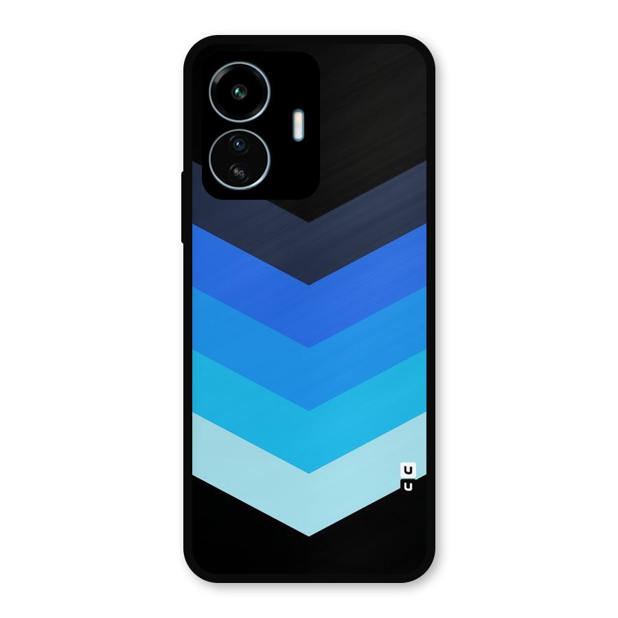 Shades Colors Metal Back Case for vivo iQOO Z6 Lite 5G