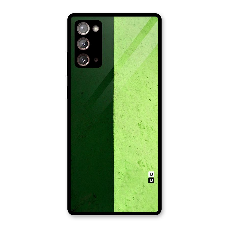 Shades Half Glass Back Case for Galaxy Note 20