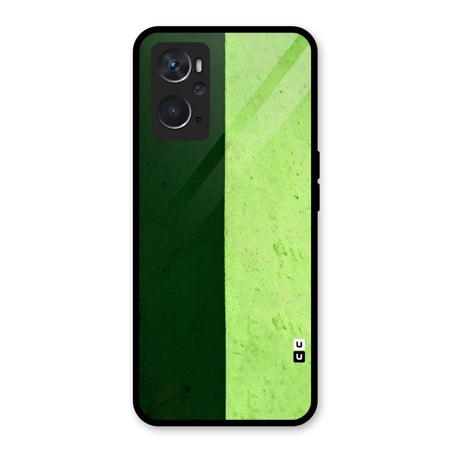 Shades Half Glass Back Case for Oppo K10 4G