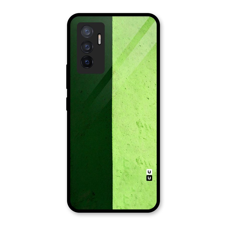 Shades Half Glass Back Case for Vivo V23e