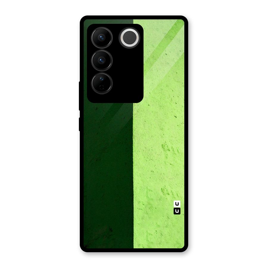 Shades Half Glass Back Case for Vivo V27