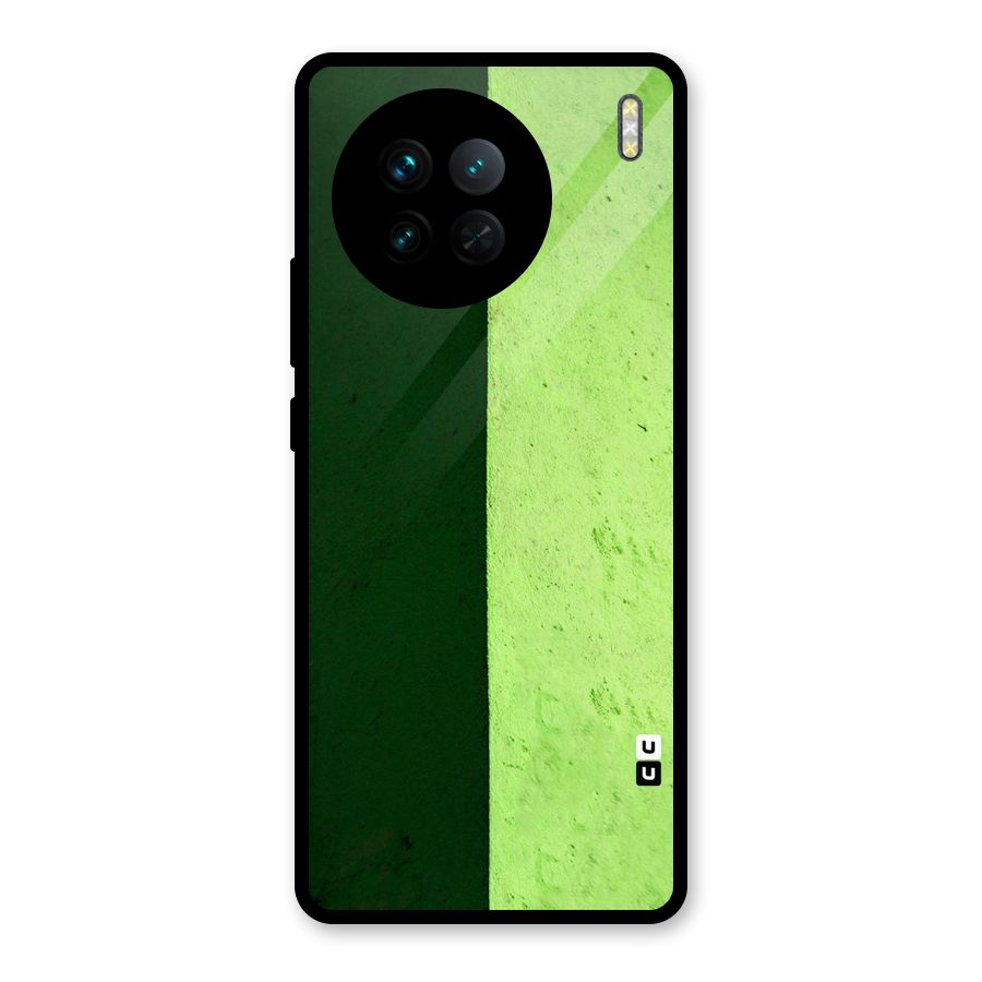Shades Half Glass Back Case for Vivo X90