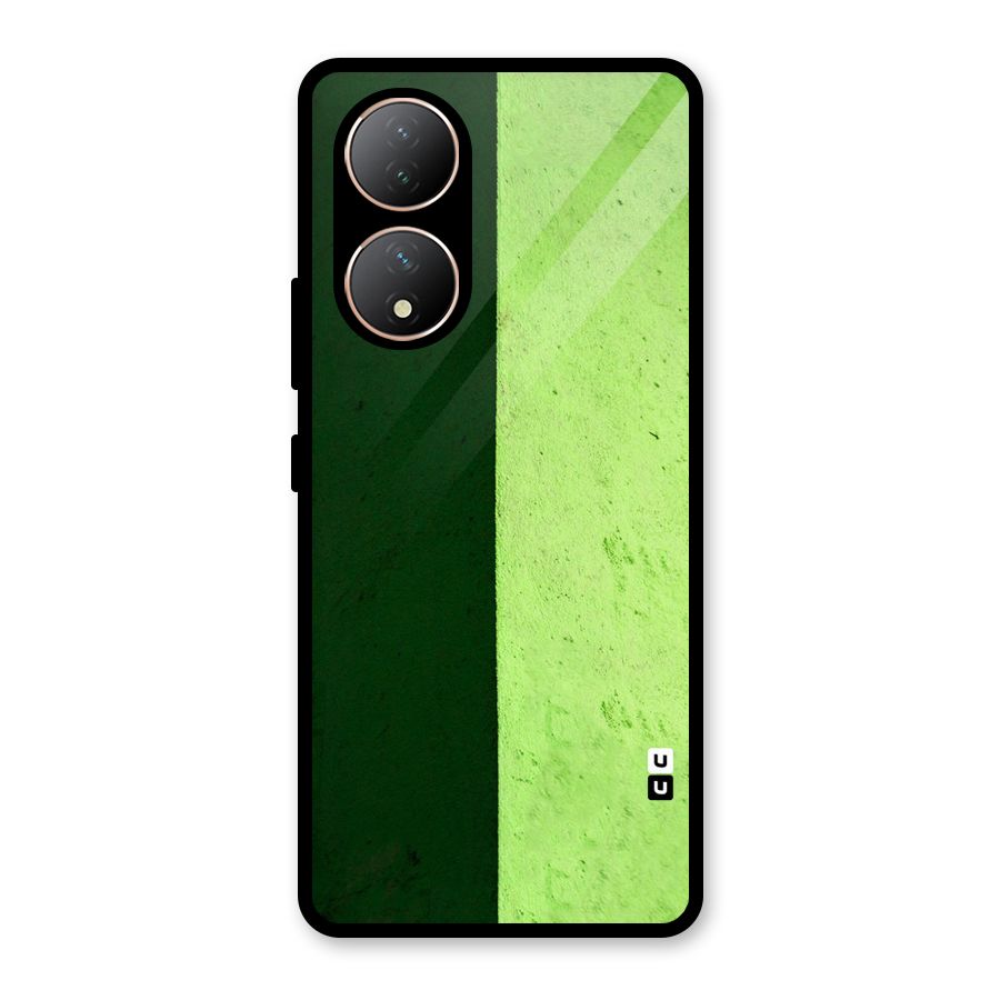 Shades Half Glass Back Case for Vivo Y100