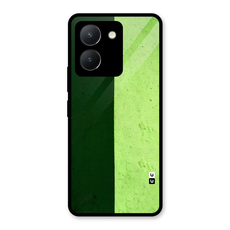 Shades Half Glass Back Case for Vivo Y36