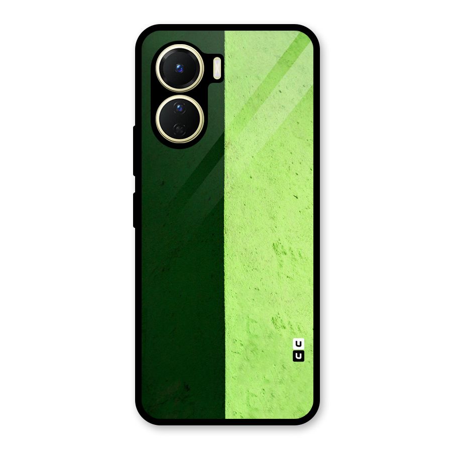 Shades Half Glass Back Case for Vivo Y56