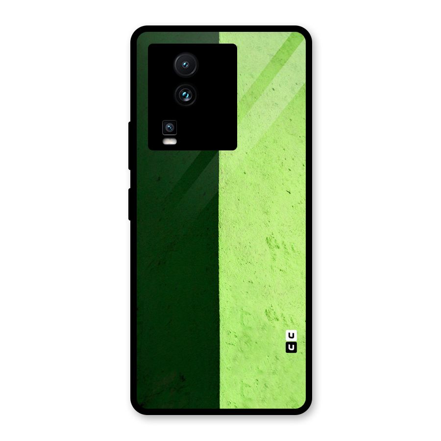 Shades Half Glass Back Case for Vivo iQOO Neo 7 Pro
