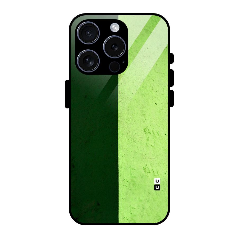 Shades Half Glass Back Case for iPhone 15 Pro