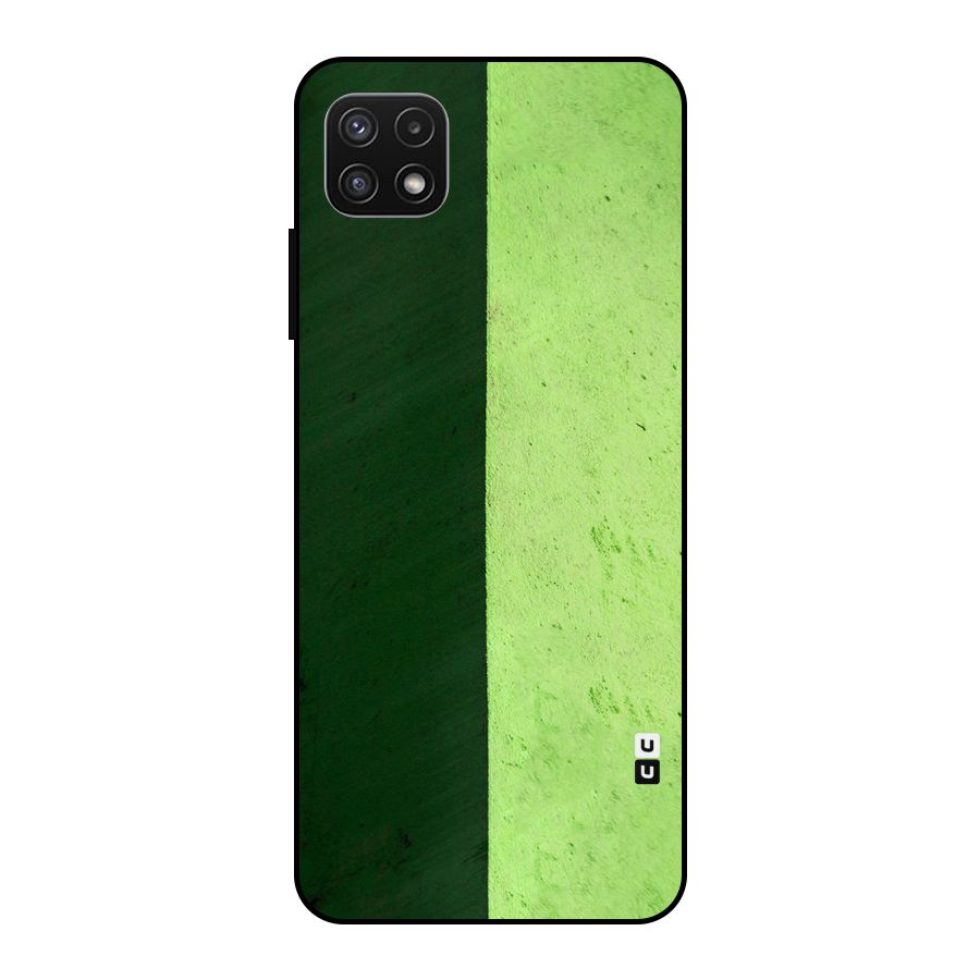Shades Half Metal Back Case for Galaxy A22 5G