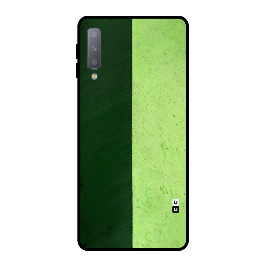 Shades Half Metal Back Case for Galaxy A7 (2018)
