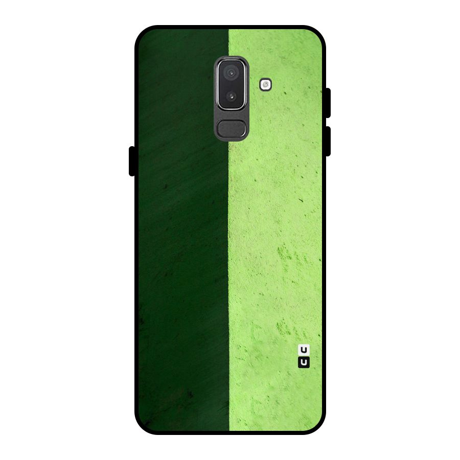 Shades Half Metal Back Case for Galaxy On8 (2018)
