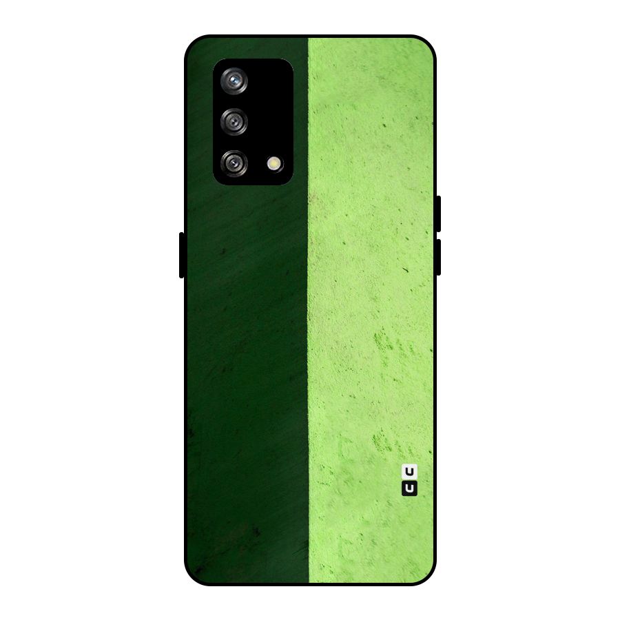 Shades Half Metal Back Case for Oppo F19