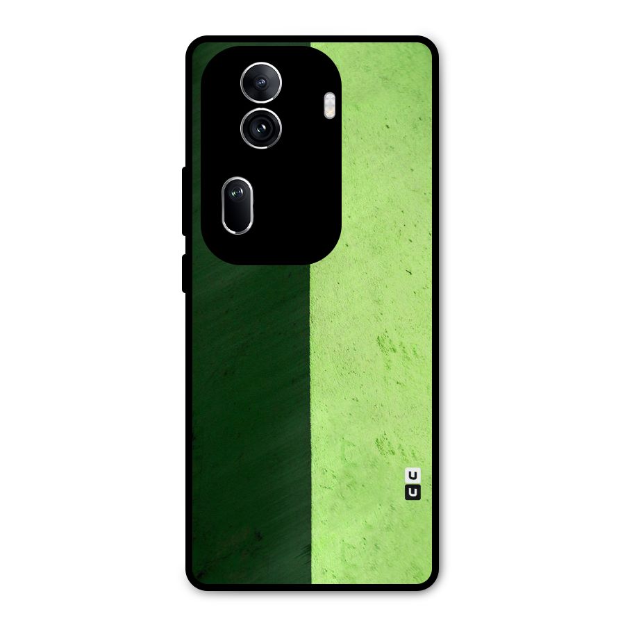 Shades Half Metal Back Case for Oppo Reno11 Pro 5G