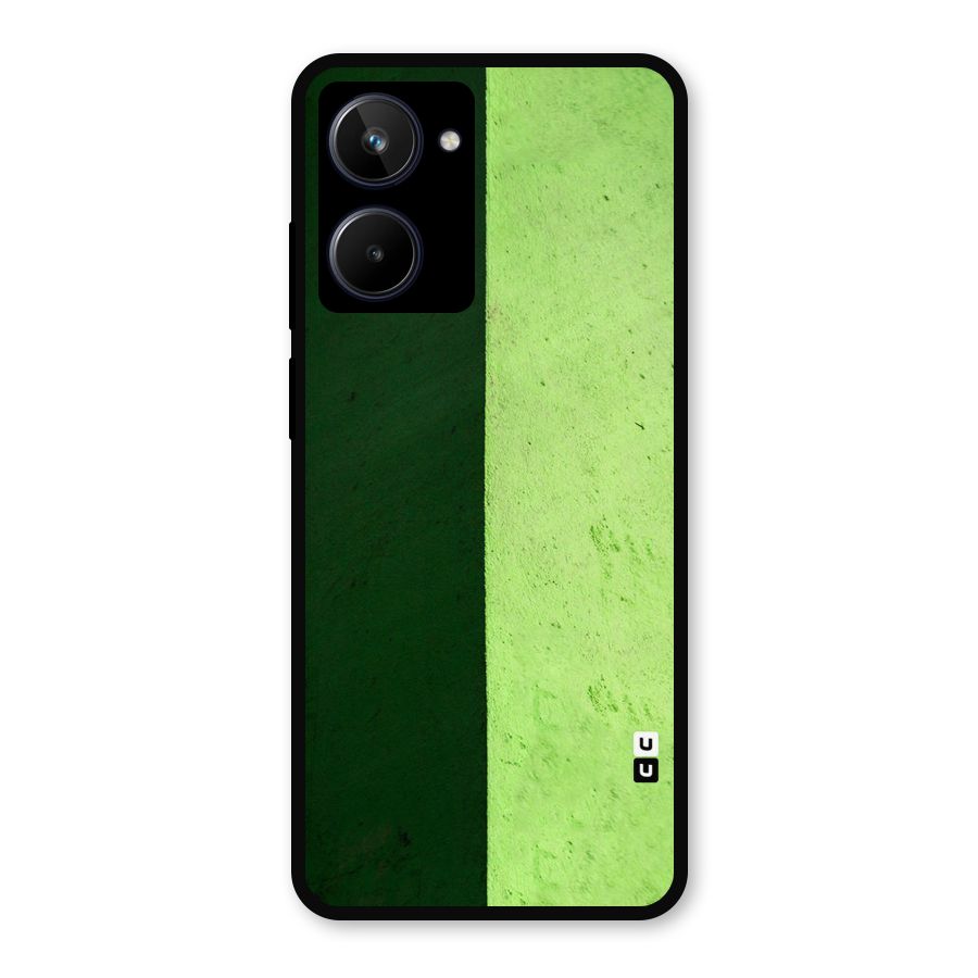 Shades Half Metal Back Case for Realme 10