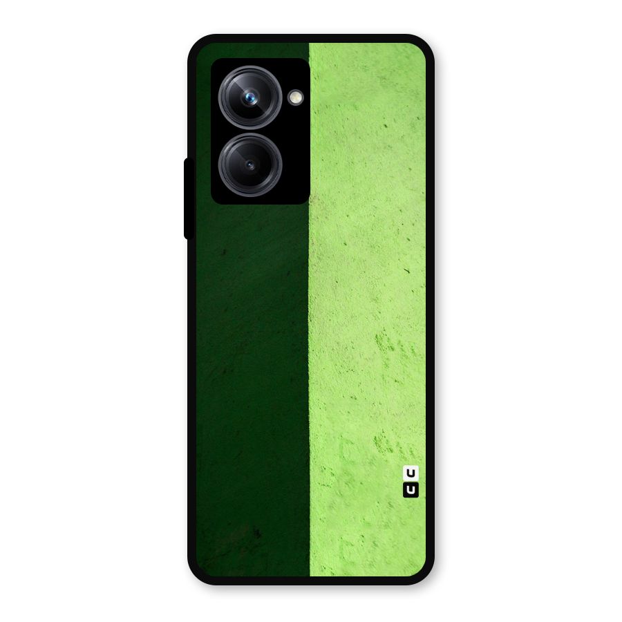 Shades Half Metal Back Case for Realme 10 Pro