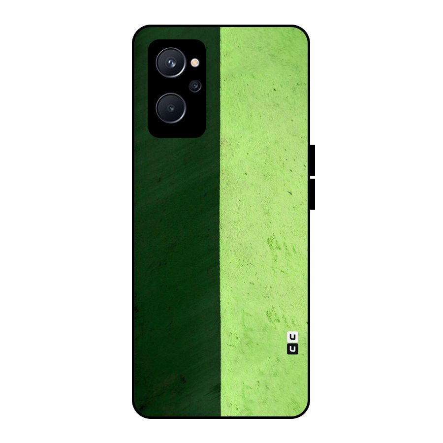 Shades Half Metal Back Case for Realme 9i 5G
