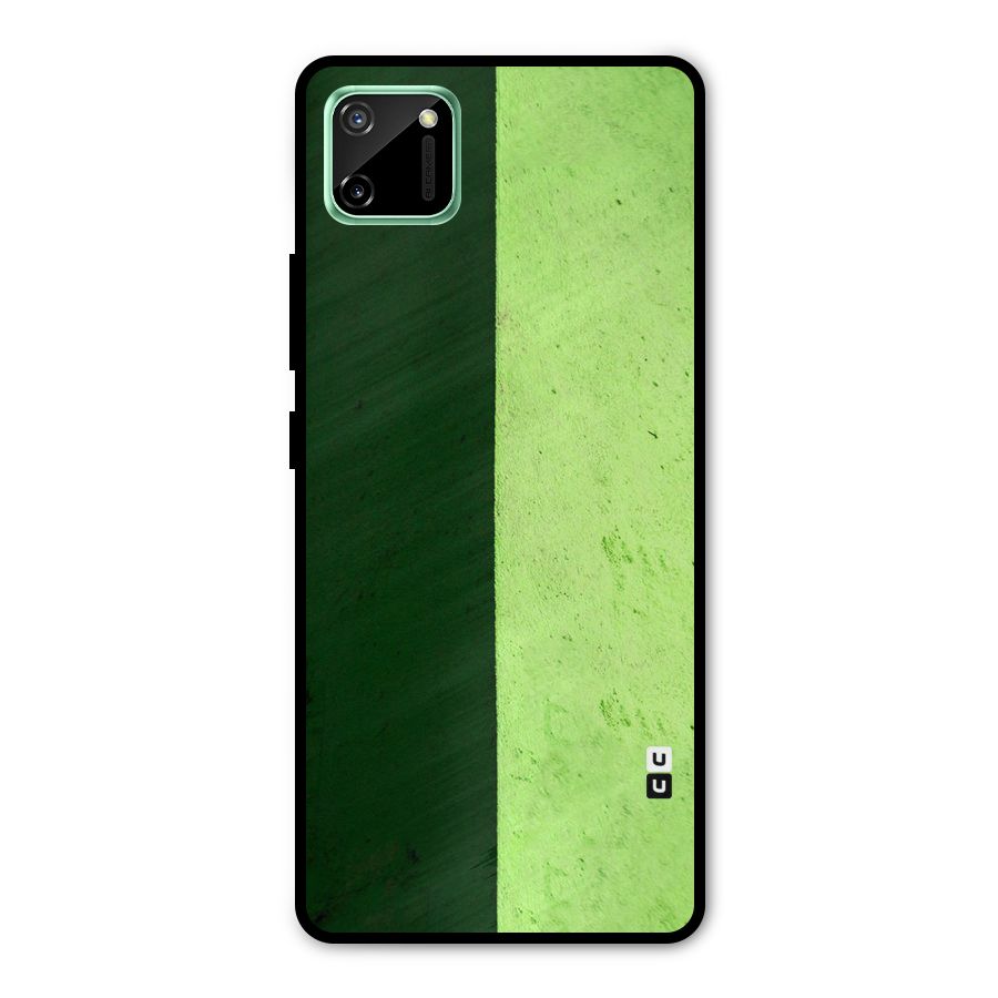 Shades Half Metal Back Case for Realme C11