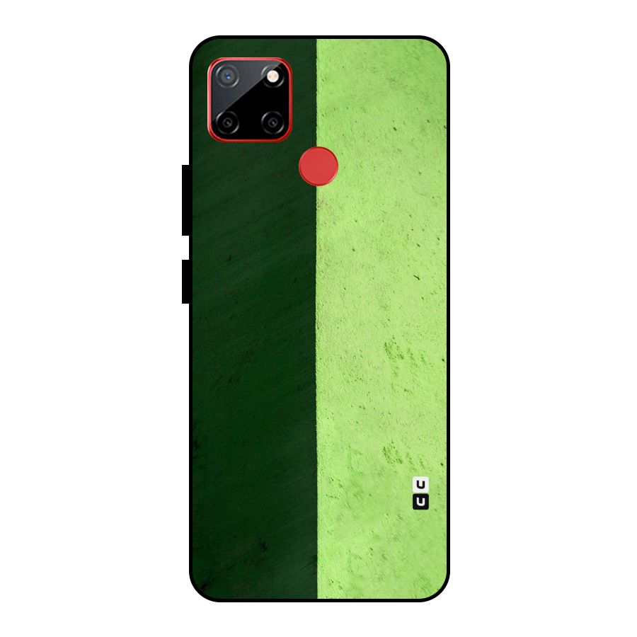 Shades Half Metal Back Case for Realme C12