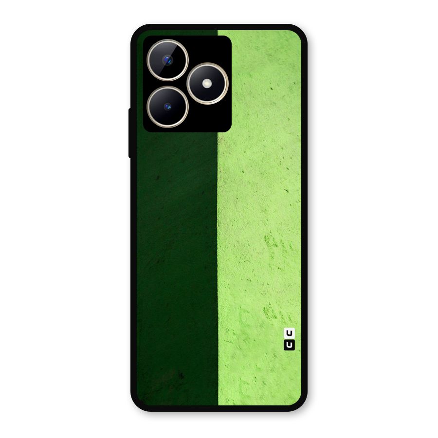 Shades Half Metal Back Case for Realme C53