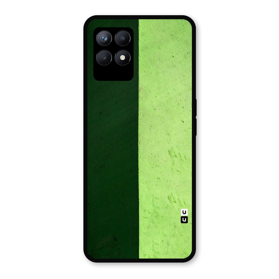 Shades Half Metal Back Case for Realme Narzo 50