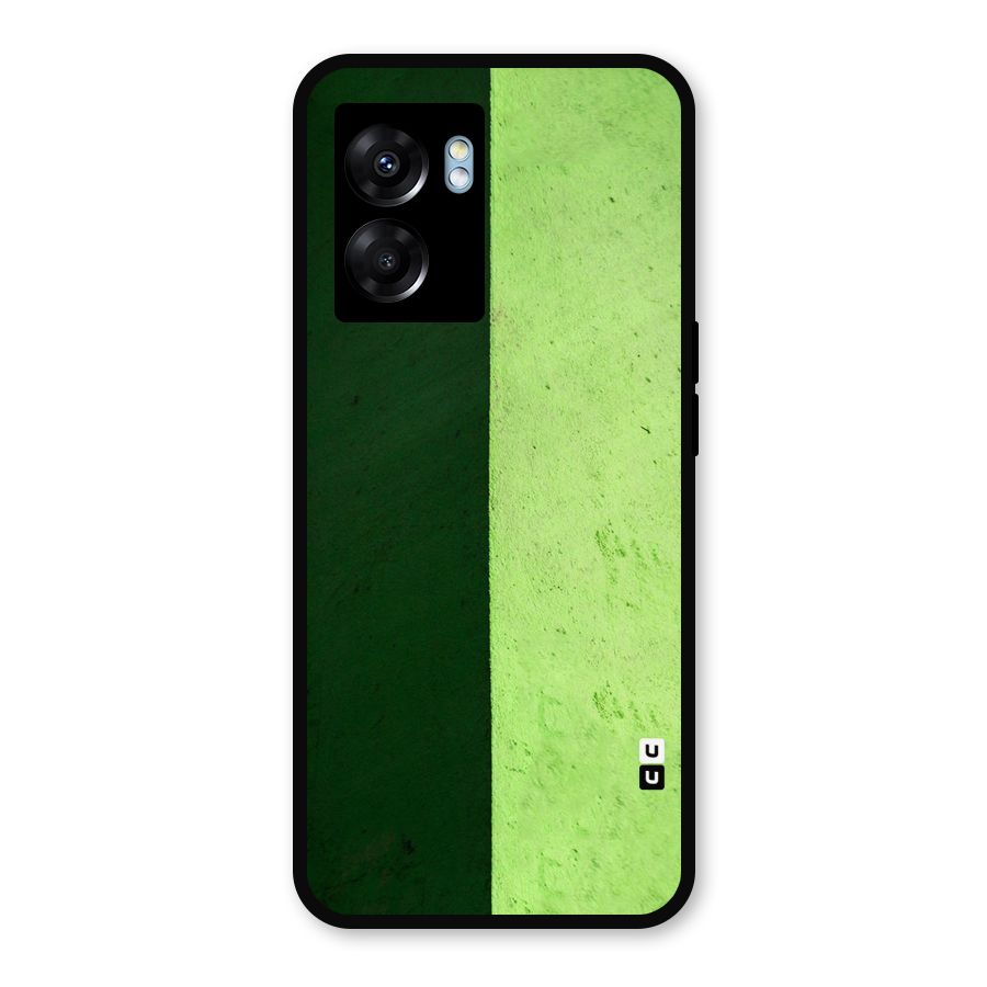Shades Half Metal Back Case for Realme Narzo 50 5G