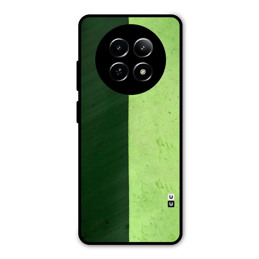 Shades Half Metal Back Case for Realme Narzo 70x 5G