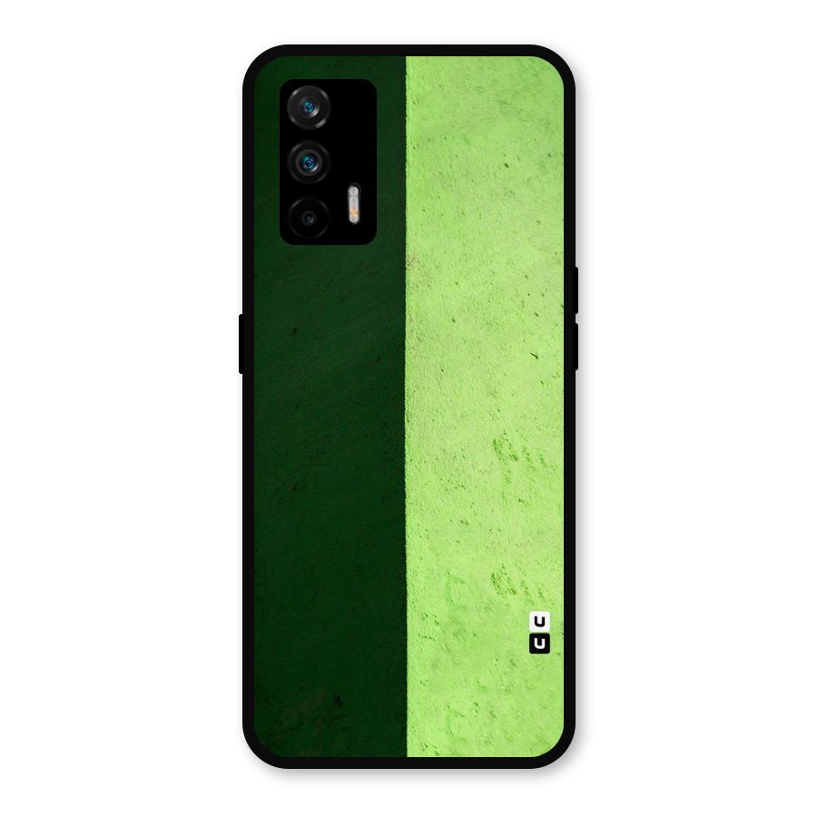 Shades Half Metal Back Case for Realme X7 Max