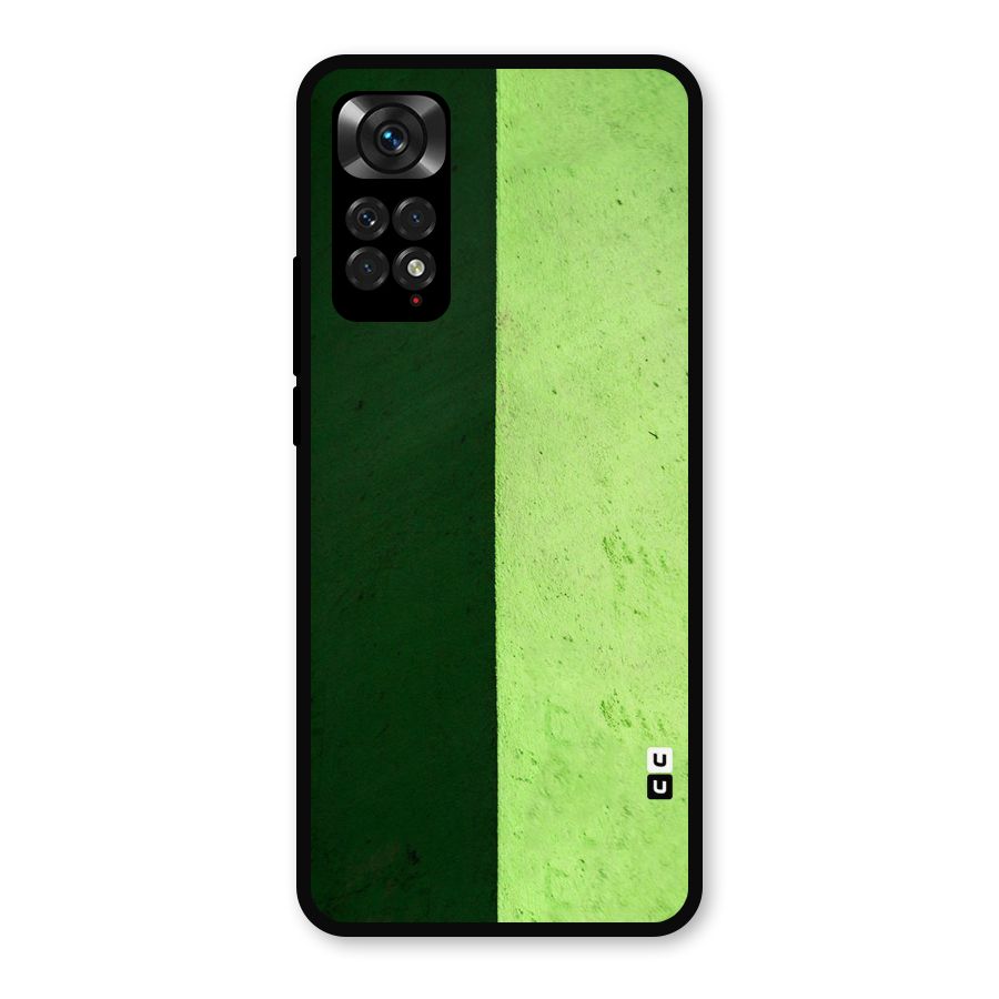 Shades Half Metal Back Case for Redmi Note 11s