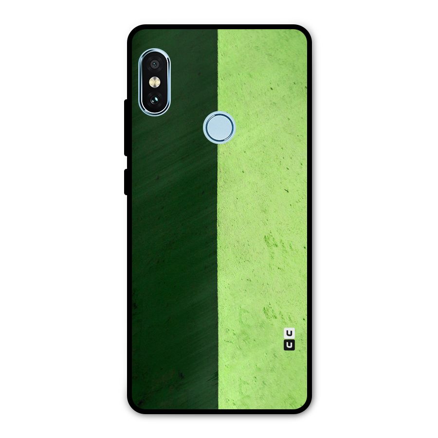 Shades Half Metal Back Case for Redmi Note 5 Pro