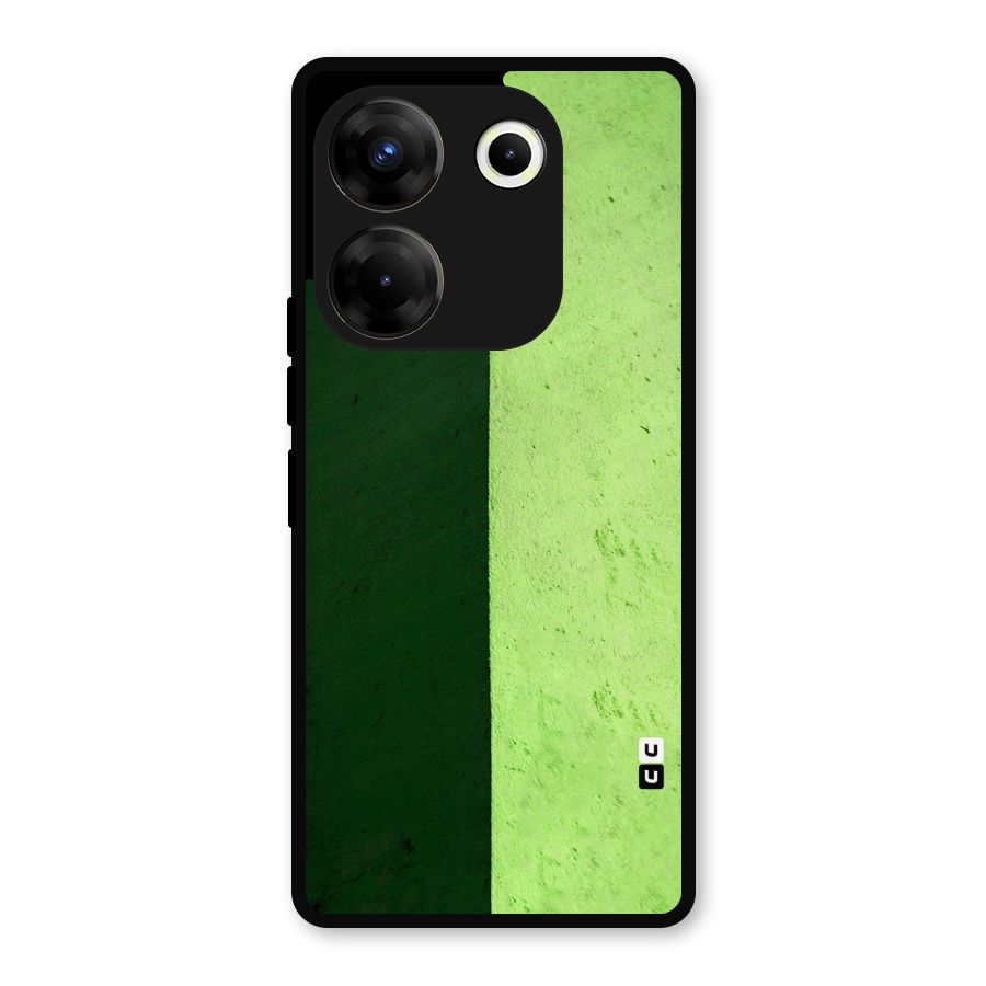 Shades Half Metal Back Case for Tecno Camon 20