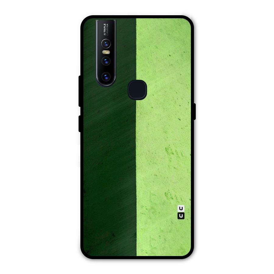 Shades Half Metal Back Case for Vivo V15