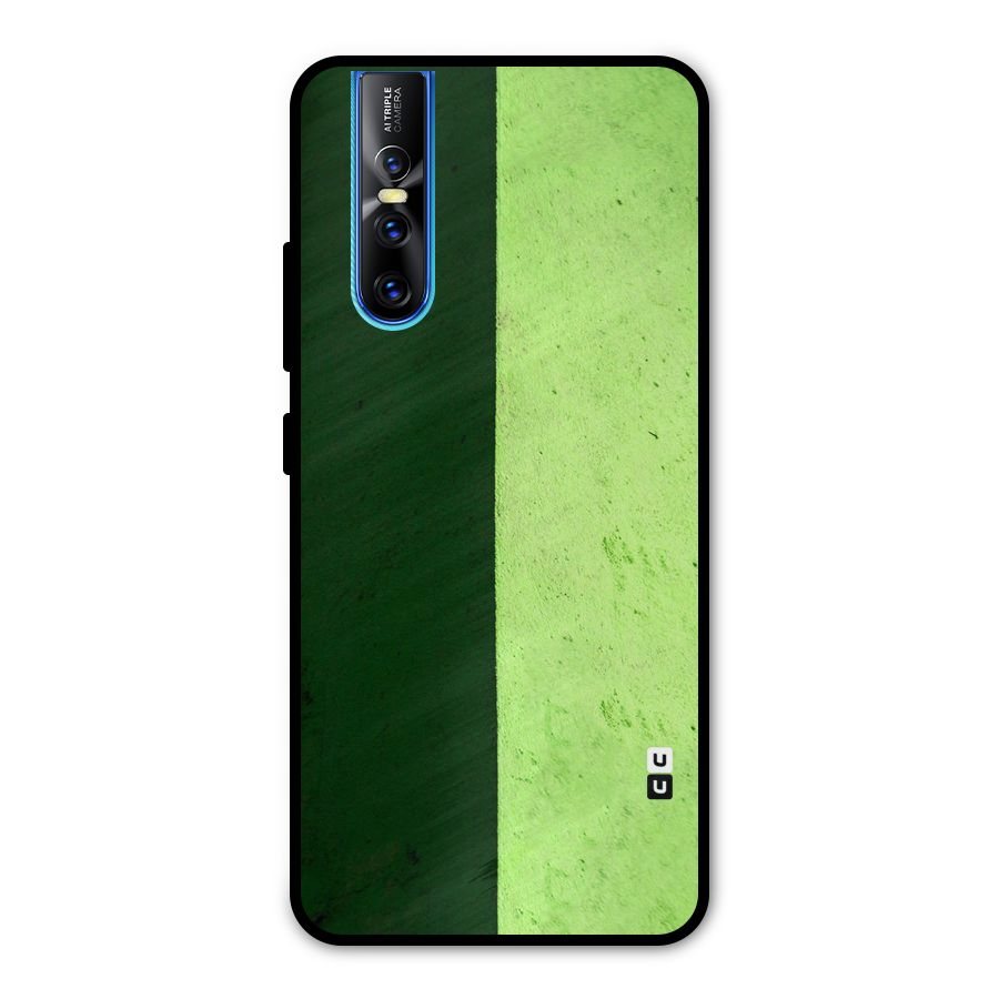 Shades Half Metal Back Case for Vivo V15 Pro