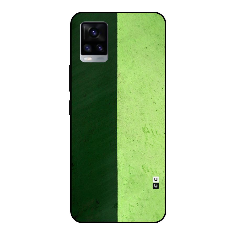 Shades Half Metal Back Case for Vivo V20