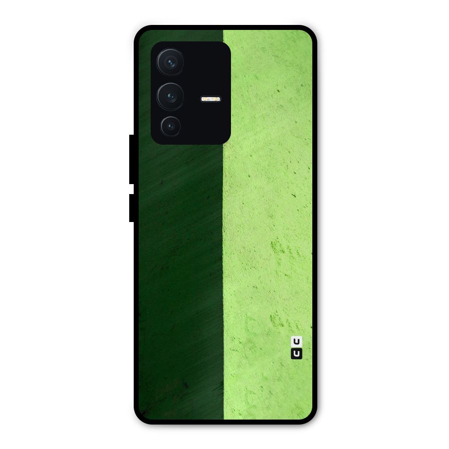 Shades Half Metal Back Case for Vivo V23 Pro