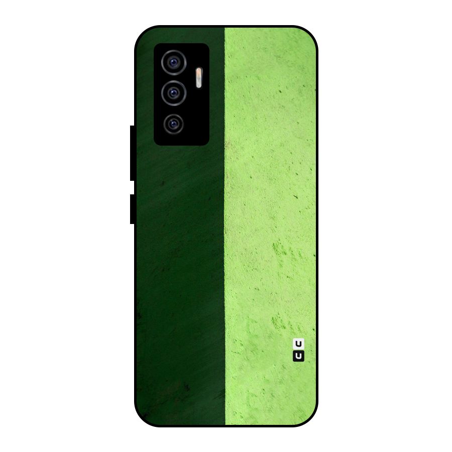 Shades Half Metal Back Case for Vivo V23e