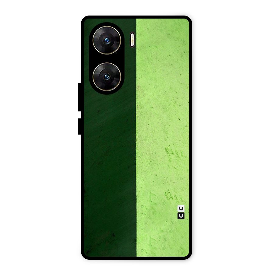 Shades Half Metal Back Case for Vivo V29e