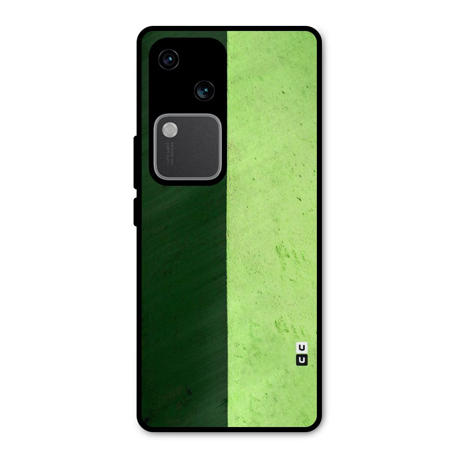 Shades Half Metal Back Case for Vivo V30