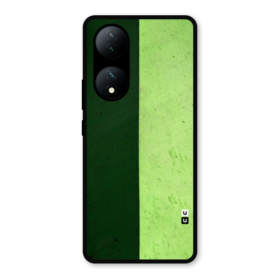 Shades Half Metal Back Case for Vivo Y100a