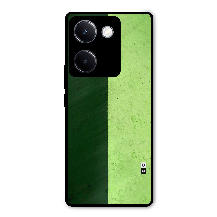Shades Half Metal Back Case for Vivo Y300 Plus