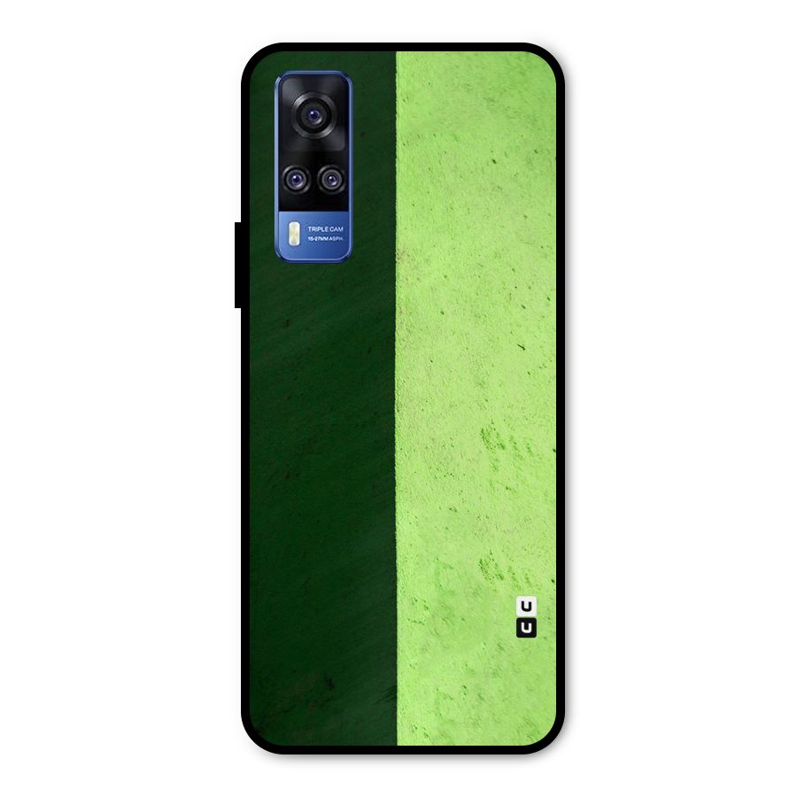 Shades Half Metal Back Case for Vivo Y31