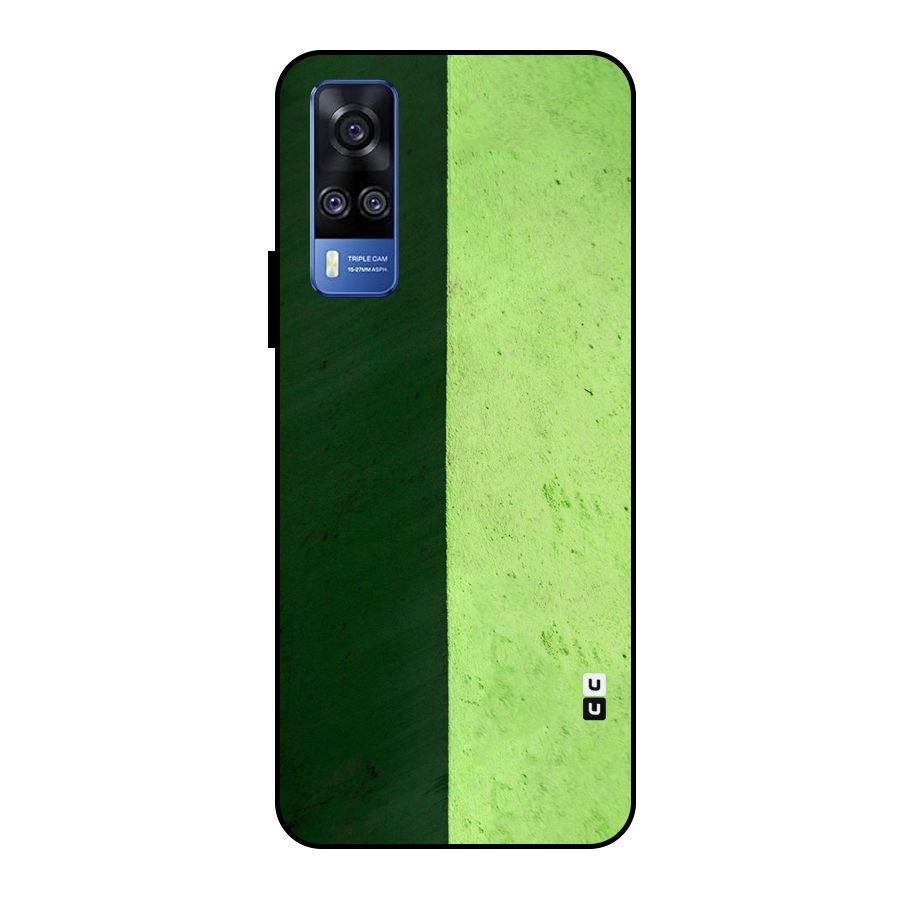 Shades Half Metal Back Case for Vivo Y51