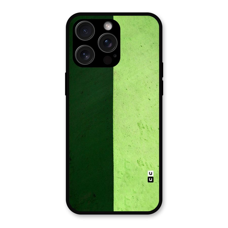Shades Half Metal Back Case for iPhone 15 Pro Max
