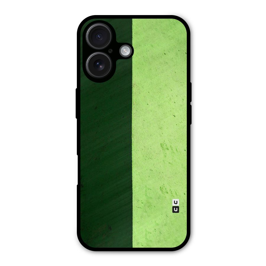 Shades Half Metal Back Case for iPhone 16