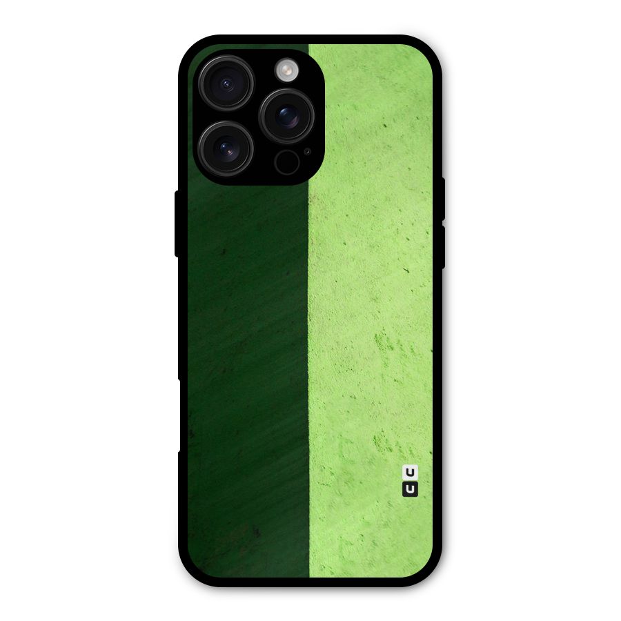 Shades Half Metal Back Case for iPhone 16 Pro Max